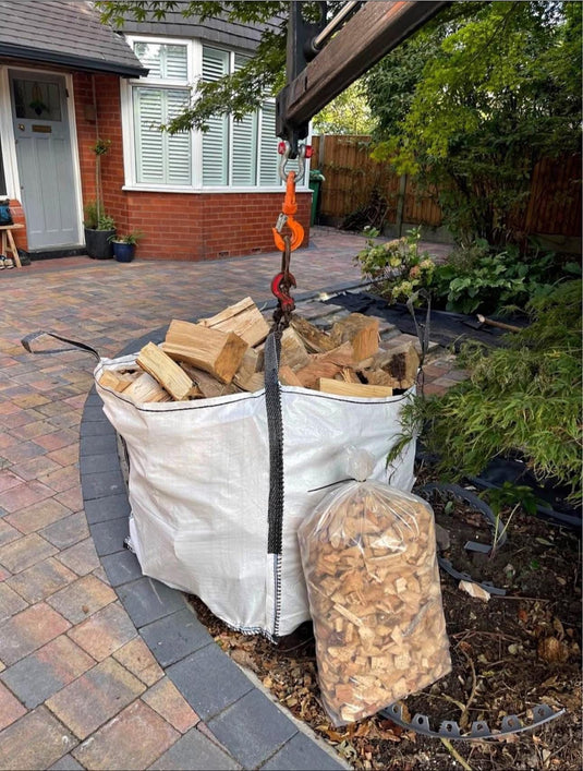 Premium Quality Seasoned Hardwood Firewood Bulk Bags