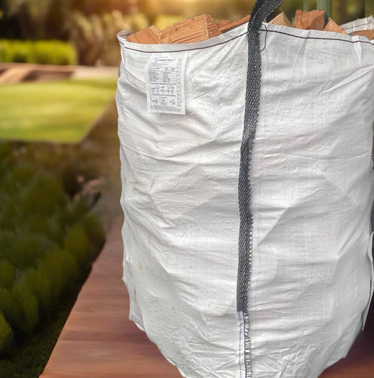 British Kiln Dried Hardwood Logs Multiple Bulk Bag Sizes