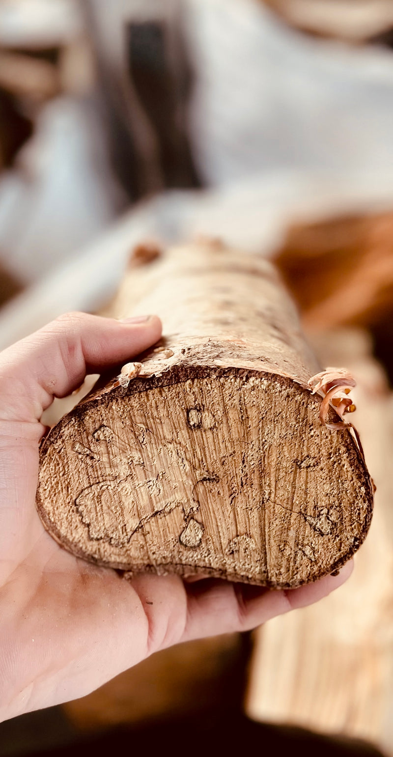 Load image into Gallery viewer, British Kiln Dried Birch Logs Multiple Bulk Bag Sizes
