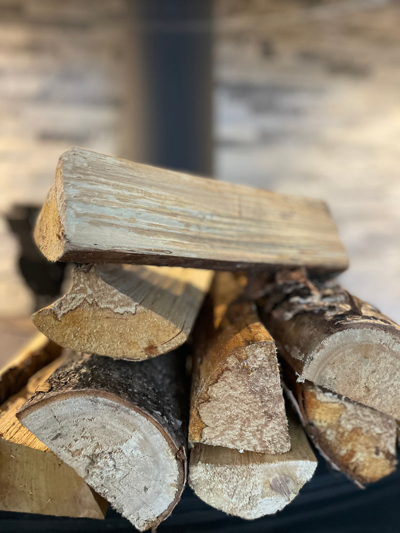 Load image into Gallery viewer, British Kiln Dried Birch Logs Multiple Bulk Bag Sizes
