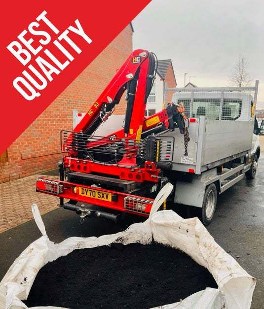 Rich Organic Black Compost 850 - 1600 Litre Bag