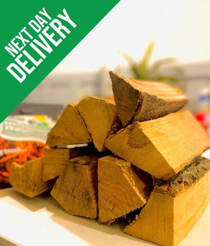 Load image into Gallery viewer, Seasoned Ash Firewood Logs Large Bulk Bags
