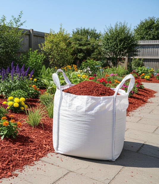Red Decorative Bark Mulch