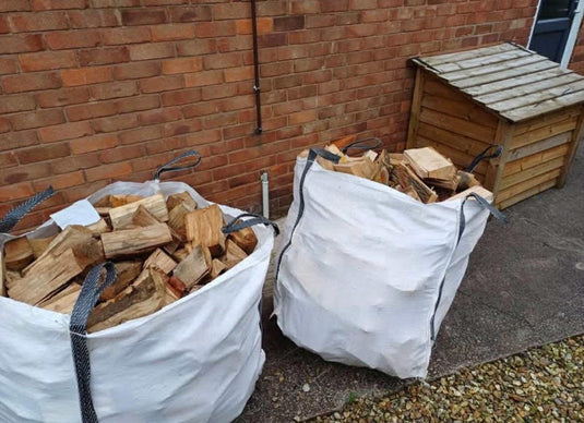 Premium Quality Seasoned Hardwood Firewood Bulk Bags