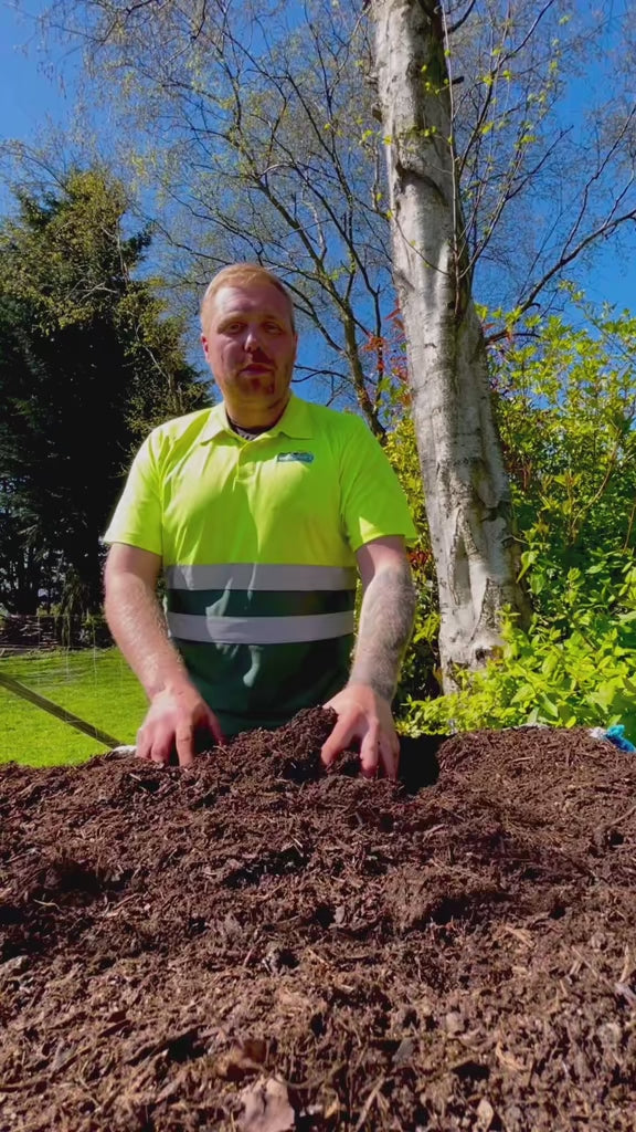 Load and play video in Gallery viewer, no.1 Soil Improver Mushroom Compost 850 - 1600 Litre Bag
